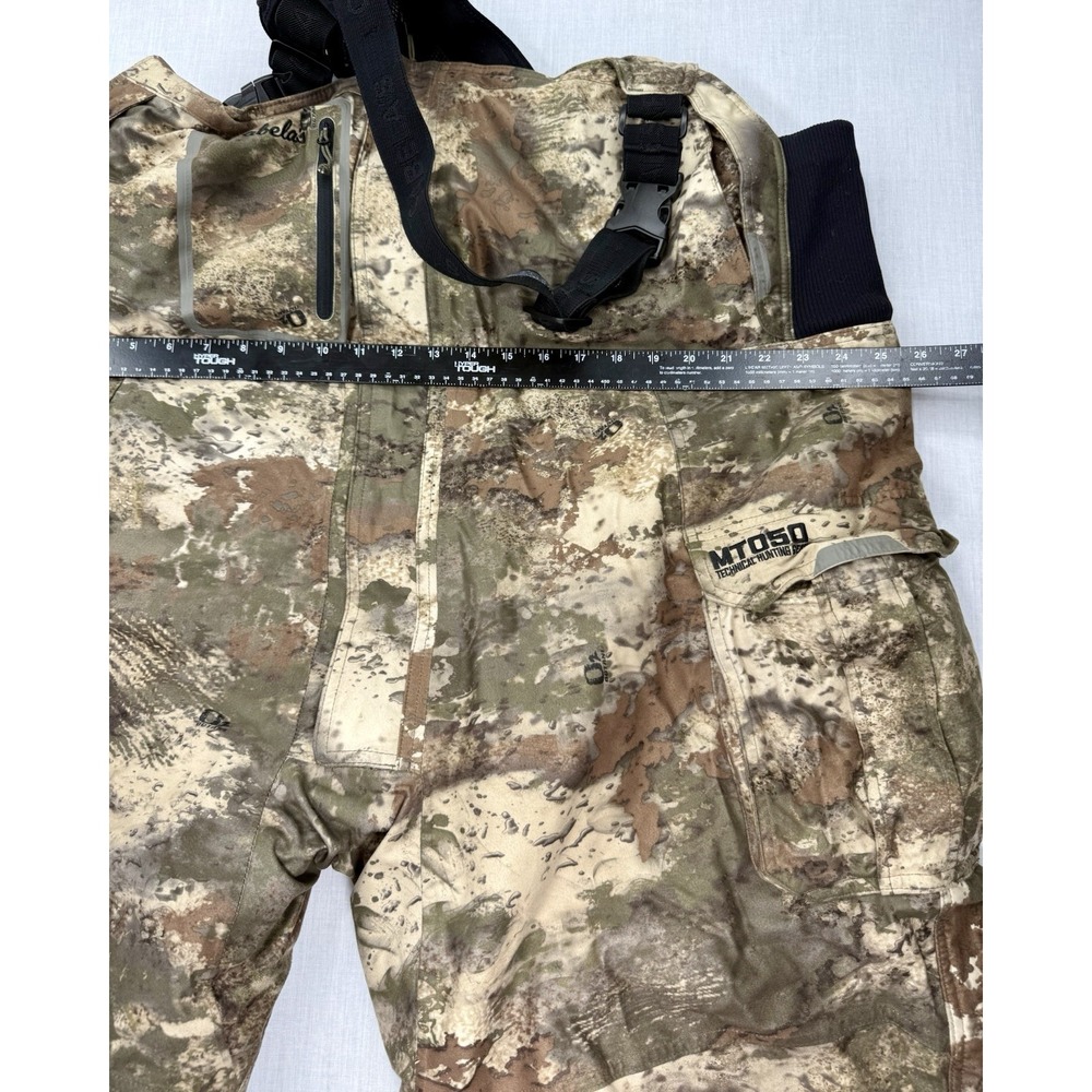 Cabelas MT050 Bibs Pants Mens 2XL Thinsulate Gore-Tex O2 Octane Camo Cold Gear‎ - Picture 14 of 16